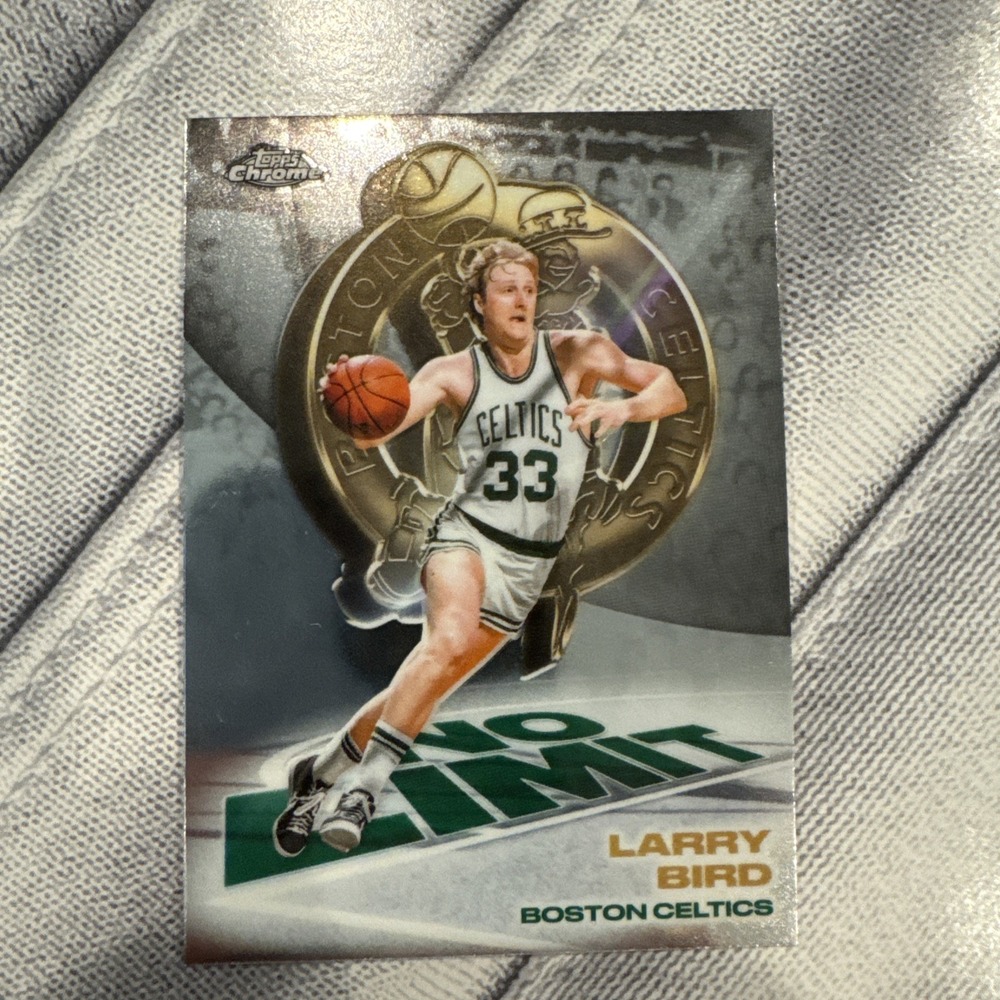 2026 Topps Chrome Larry Bird No Limit #IP-5 Boston Celtics